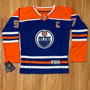 Youth Connor McDavid Edmonton Oilers Jersey